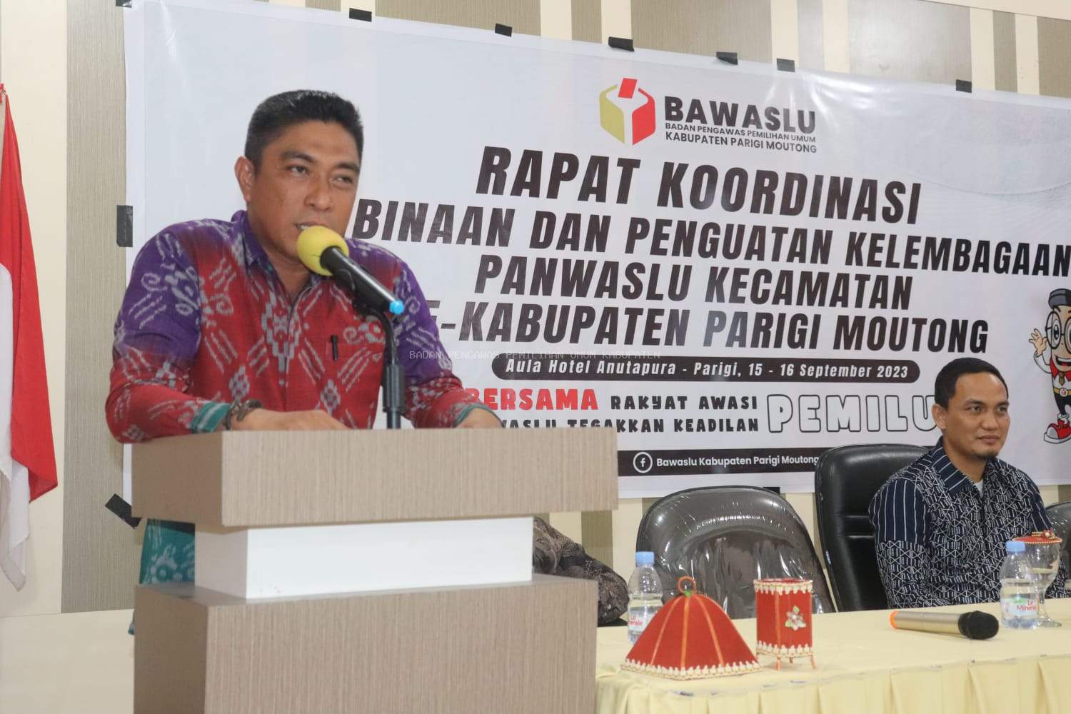Bawaslu Kabupaten Parigi Moutong gelar Rakor Pembinaan dan Penguatan Kelembagaan