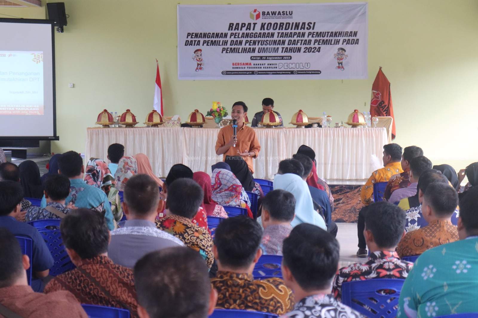 Urgensi DPT, Sub Tahapan Penyusunan DPTb dan DPK Bawaslu Parimo Gelar Rakoor