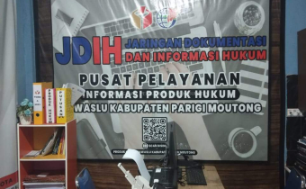 PENGELOLAAN JDIH BAWASLU KABUPATEN PARIGI MOUTONG